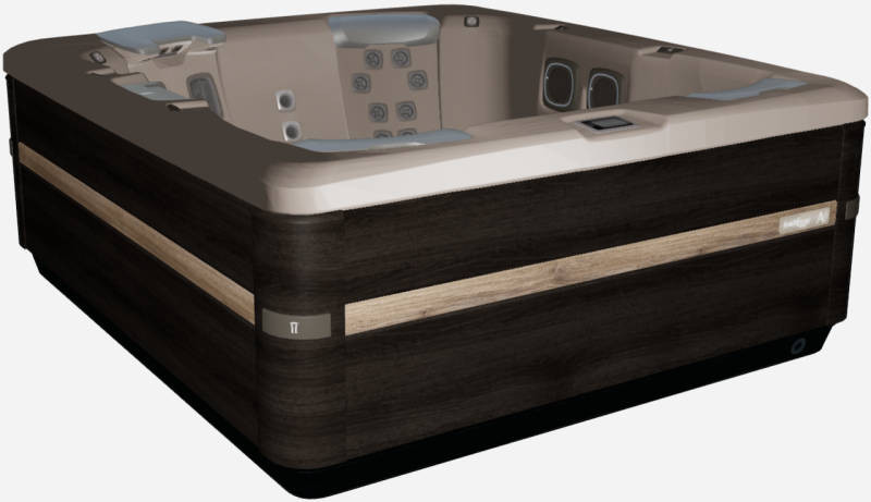 Bullfrogspas Outdoor Whirlpool A6 Select 224x203x86cm