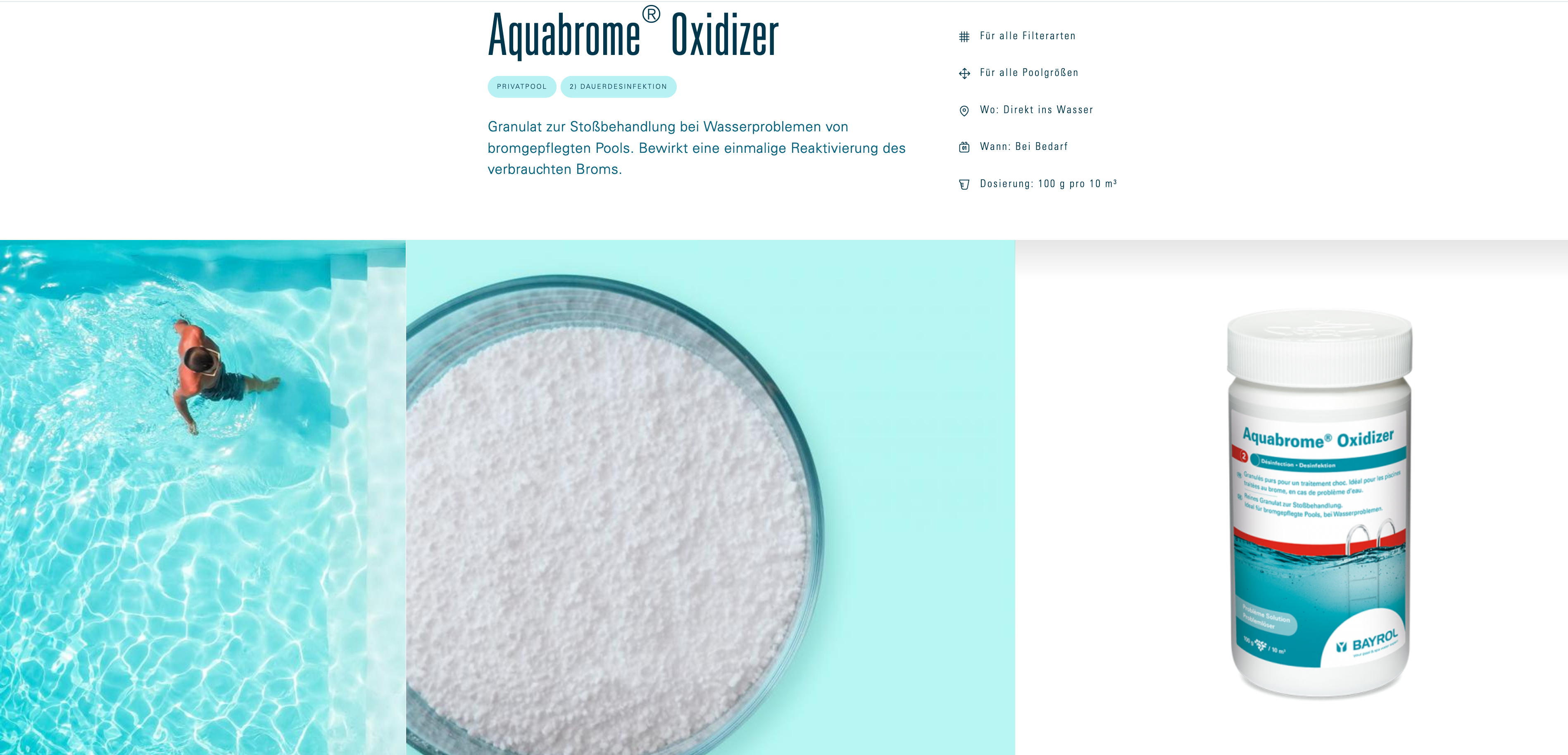 BAYROL Aquabrome Oxidizer