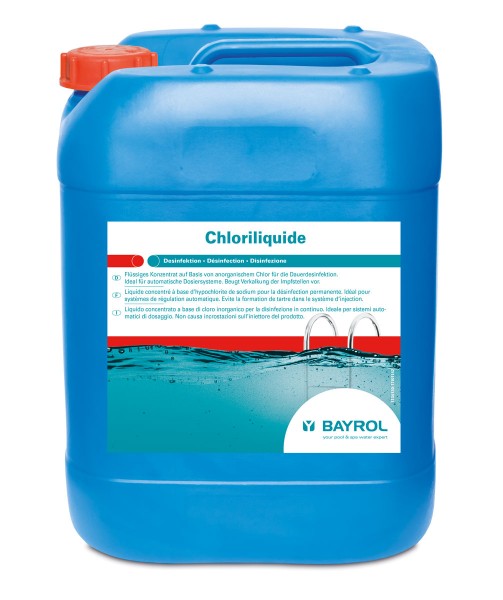 Bayrol Chloriliquide 20 Liter flüssig Ideal für Dosieranlagen Bayrol Chloriliquide 20 Liter flüssig Ideal für Dosieranlagen