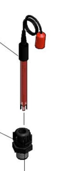 BAYROL Sondenhalter für Redox und PH Sonde