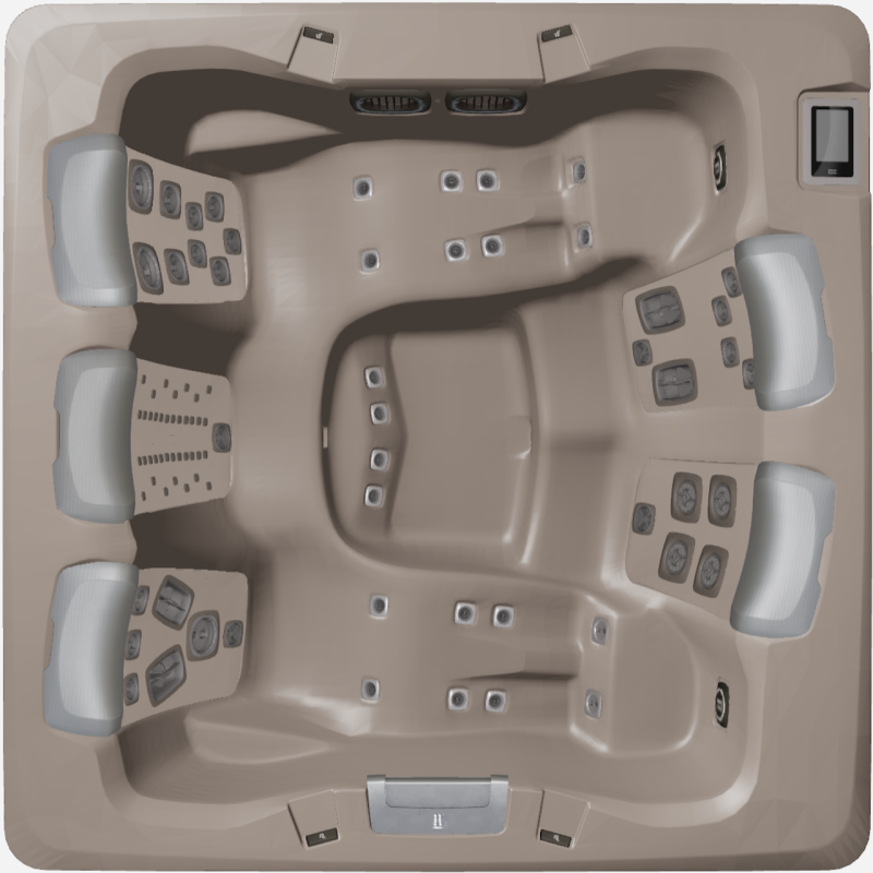 Bullfrogspas Outdoor Whirlpool A7D Select 224x224x92cm