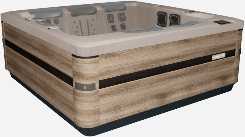 Bullfrogspas Outdoor Whirlpool A7D Select 224x224x92cm