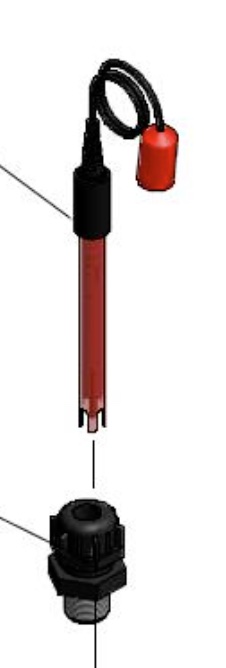BAYROL pH-Elektrode Automatic Chlor/pH + Automatic Salt Steck - Sonde
