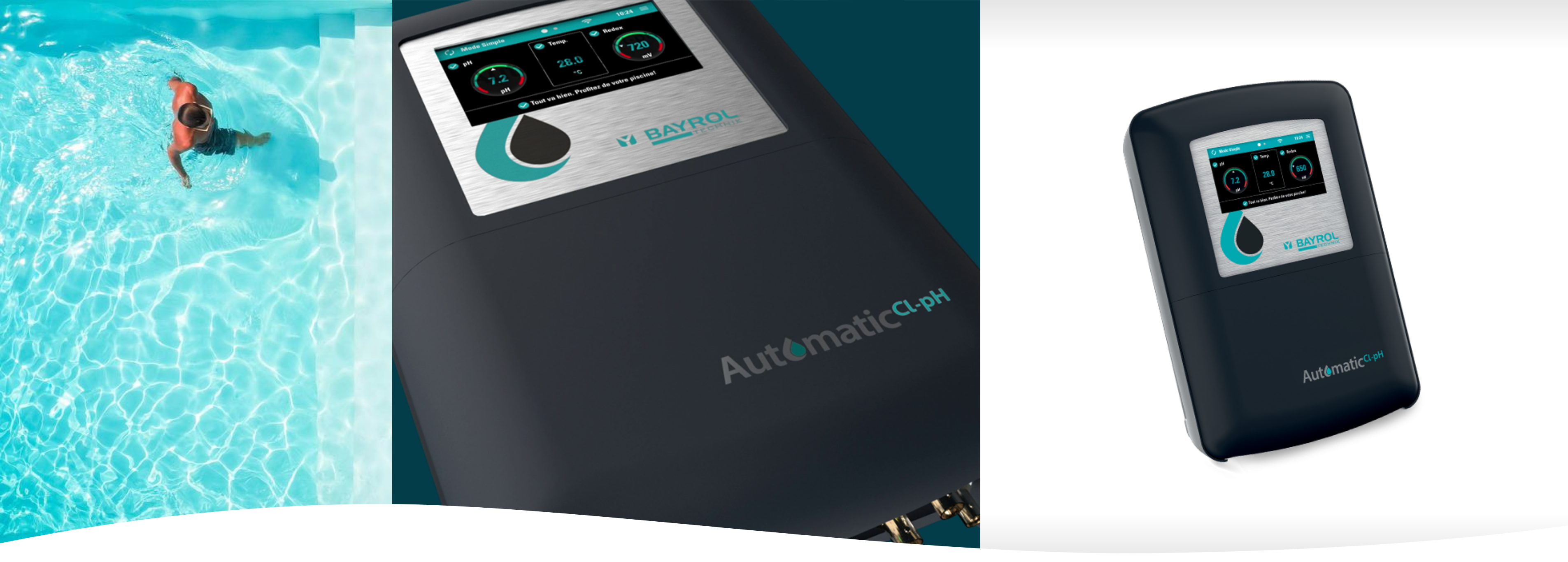 Bayrol Automatic Cl-PH Dosieranlage inkl W-Lan als komplett Set für Whirlpool und Swim Spa