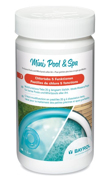 Mini Pool&Spa Chlortabs 5 Funktionen Mini Pool&Spa Chlortabs 5 Funktionen